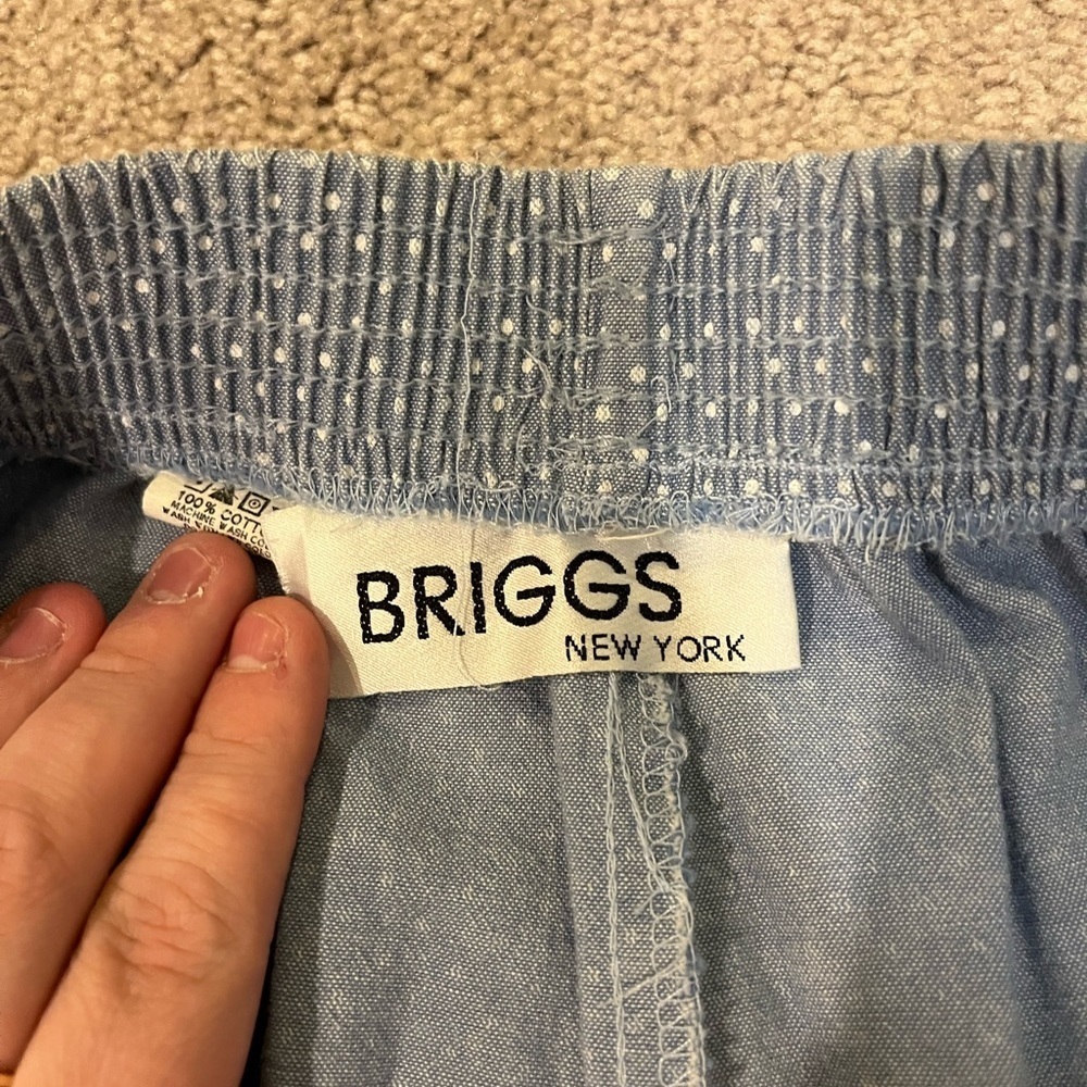 Briggs New York Vintage 100% Cotton Polka Dot Shorts - Picture 5 of 8